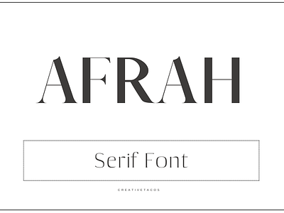 Afrah Serif Font (Free Download) afrah font canva font font fonts free fonts free serif font playful font top serif font typeface typography