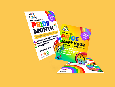 Pride Month // Brand Identity branding graphic design illustration poster
