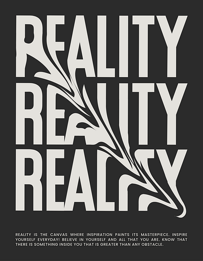 Reality - Paint your dreams. dark design graphic design illustration sketch