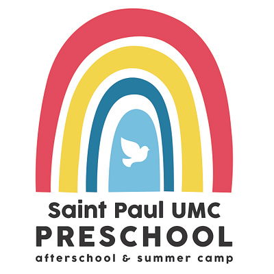 Preschool Logo Update- STPUMC design graphic design illustration logo preschool