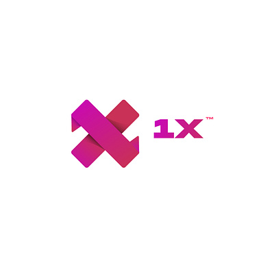 1x logo branding colorful design logo logo design typography ui