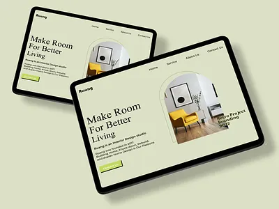 Furniture Store Web - Ruang - Application - Website Design app branding furniture furniture app furniture web illustration mobile ui apps online shop ui ui design vector web design website design