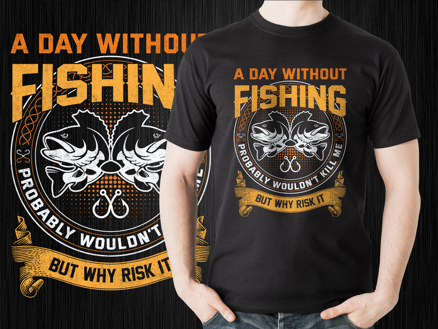Fishing T-Shirt Design by MD Shadin Mia on Dribbble