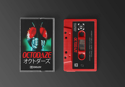 Octodaze Tape Deck branding design graphic design logo poster typography