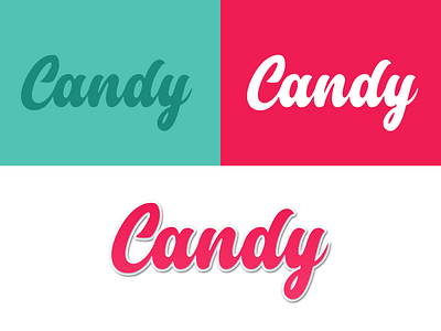 Candy Logo Design branding design graphic design logo typography vector