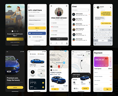 UI/UX DESIGN - TAXI-JO app branding design graphic design illustration landing page logo ui ux vector