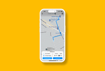 Location Tracker : DailyUi Day-020 dailyui