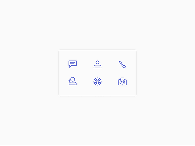 Daily UI 005 - Icons design ui