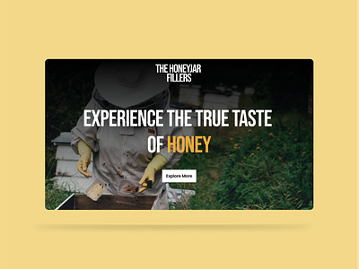 Honey cooperation website design bee friendly beekeepers beekeeping design golden nectar graphic design honey local honey nature pure and natural ui user friendly web design
