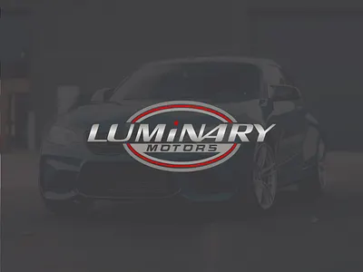 Illuminating the Road to Automotive Excellence automotive expertise automotive logo brand identity branding creative logo design graphic design illuminating automotive logo logo design luminary motors minimal logo modern logo sleek logo star sign in logo