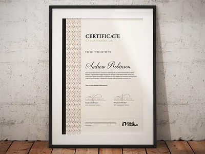Certificate branding certificate design graphic design illustration vector