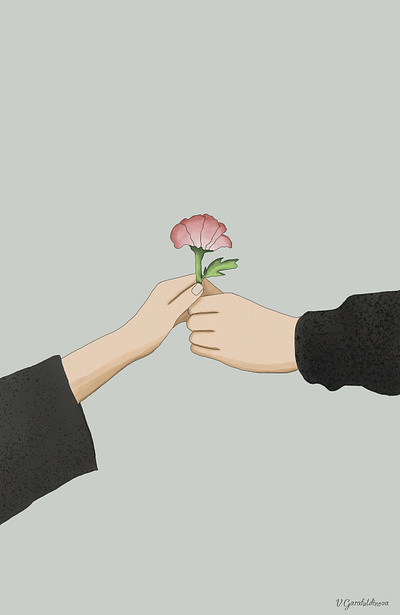 Love and friendship design digitalillustration illustration