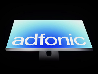Adfonic: visual identity, branding, logo design brand branding guidelines identity logo logotype motion graphics symbol visual