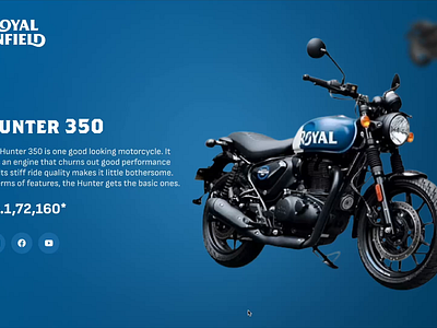 Web Page Animation animation bike animation branding circular colors figma slider ui ux