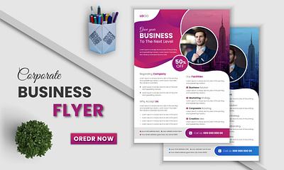Professional Business Flyer branding business flyer flyer design graphic design logo