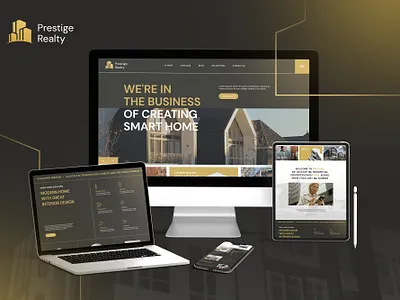 Prestige Realty - Real Estate - Landing page website creative website ecomercial figma landing page real estate real estate landing page real estate logo real estate shop real estate web design real estate website real estate website design real estate websites shopify ui web website website design website design company website development wordpress web design