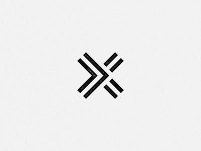 Impact X — unused concept arrow brand identity brand mark cross forward icon identity mark impact letter lettermark line art logo monogram symbol typography x