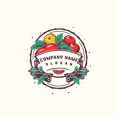 Fruit Shop Logo concept fruit fruitshop illustration logo
