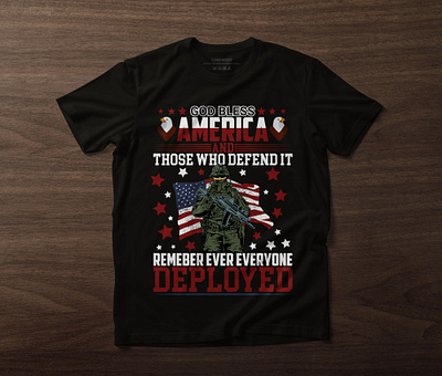 US army t-shirt design american t shirt design