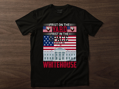 American Whitehouse t-shirt design american t shirt design