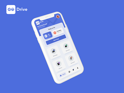 Cab driver app app cab designux driver interation mobileapp ui uidesign