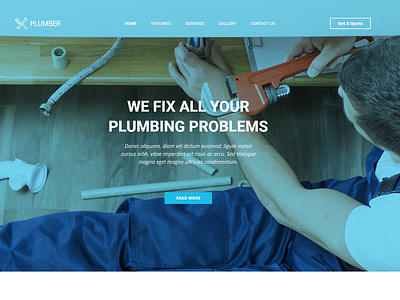 Plumber Website(wordpress) ecommerce ecommerce website elementor wordoress wordpress developers wordpress development wordpress website