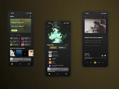 Daily UI Challenge | Day 9 | Music Player 100daysdailyuichallenge app dailyui day9 design figma mobile app music music player musicplayerui ui