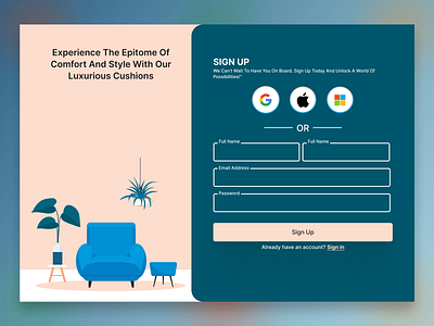 Sign Up create account log in onboarding sign in sign up ui uiux uiux design web website
