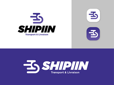 Logo pour shipiin - Transport & Livraison branding graphic design logo motion graphics ui
