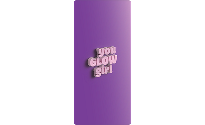 You Glow Girl 3D wallpaper 3d 3dwallpaper ai illustrator