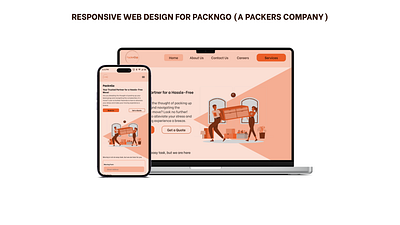 PacknGo design figma packers ui ui design webdesign