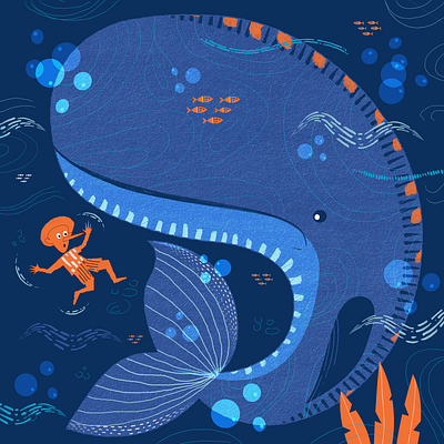 deep water affinity designer brush design illustration