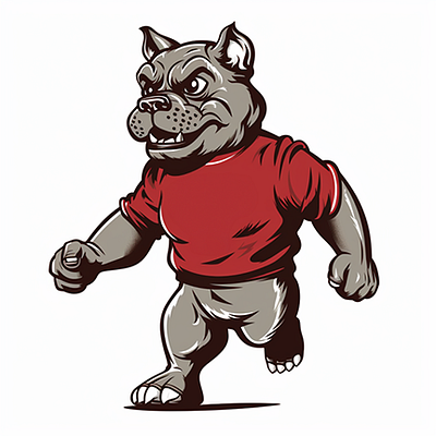 Bulldog Mascot bulldog bulldogs dogs sports