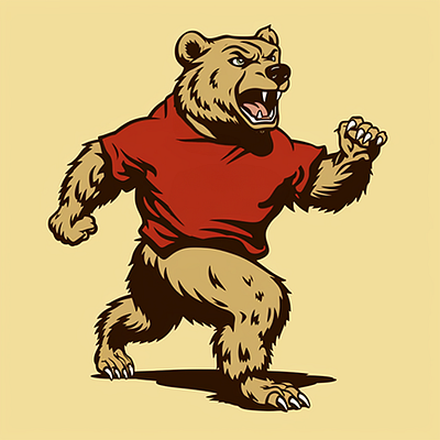 Grizzlies Logo bear bruin grizzlies grizzly sports