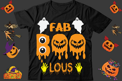Fab Boo lous halloween tshirt 2023