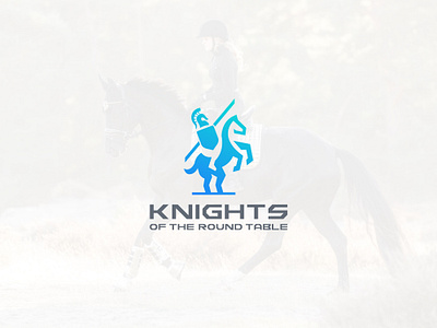 KNIGHT LOGO branding design graphic design horse power illustration knight logo logo design tech logo vector