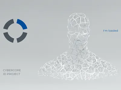 CyberCore AI / Logo & Brand Identity 3d ai artificial intelligence brand branding cinema design graphic logo style ui ux