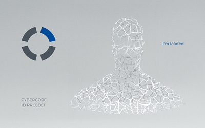 CyberCore AI / Logo & Brand Identity 3d ai artificial intelligence brand branding cinema design graphic logo style ui ux