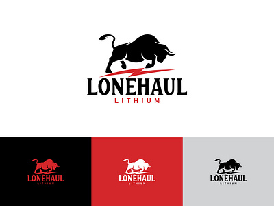 Lonehaul Lithium Battery Logo automotive automotive branding automotive design automotive innovation automotive logo brand identity lithium battery logo logo design lonehaul lithium battery venergy solutions