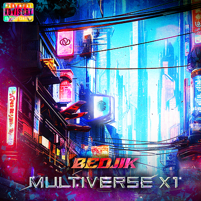 Multiverse EP ART COVER PROJECT graphic design