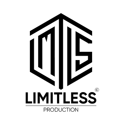 LIMITLESS PRODUCTION BRANDING FINISH branding graphic design logo