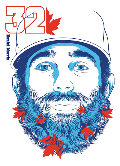 Daniel Norris illustration