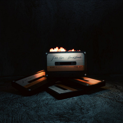 Fire Tape | Album Cover 3d 3d art album albumcover art artist cover design