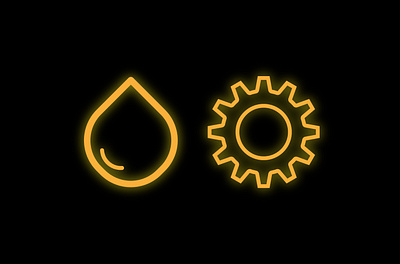 Drop and Setting glow daily ui challenge drop icon illustration illustrator outer glow setting
