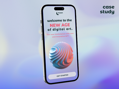 UI Case Study | NFT Marketplace App ui design