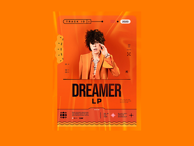 LP - Dreamer branding illustraion instagram template