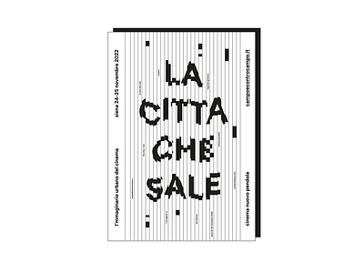 LA CITTA CHE SALE branding illustraion vector
