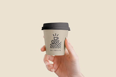 La Vuelta Café adobe illustrator branding café coffee coffee shop graphic design logo logo design packaging design