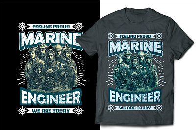 CUSTOM T-SHIRT DESIGN FOR FIREFIGHTER & MARINE ENGINEER animation banner branding calligraphy creative design creative logo custom design engineer tshirt eyecatching fishing tshirt graphic design illustration merchandise design premium design ship tshirt social media post thumbnail design typography ui vector