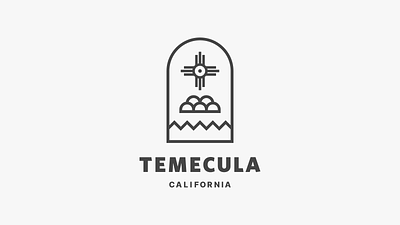 Temecula, California branding california clouds design identity logo logotype mist mountains native american socal sun temecula